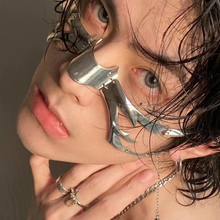 Load image into Gallery viewer, Adjustable Metal Hollow Punk Masquerade Face Jewelry