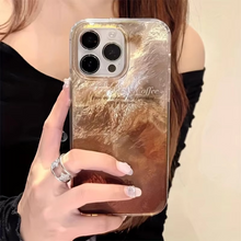 Load image into Gallery viewer, Retro Brown Gradient Glacier Pattern Phone Case