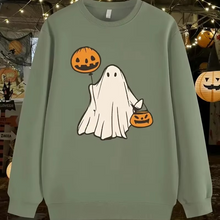Load image into Gallery viewer, Men’s 3D Halloween Print Round Neck Hoodie