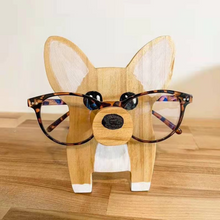 Load image into Gallery viewer, Puppy Dog Wooden Glasses Stand - Perfect Desk Accessory for Home and Office