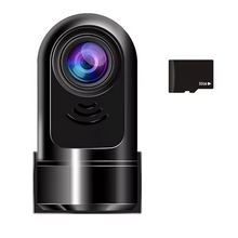 Load image into Gallery viewer, 1080P HD 360° Rotating Mini ADAS Dash Camera with 32GB Card, Night Vision, Motion Detection, and 24H Parking Mode