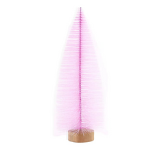 Load image into Gallery viewer, Mini Bottle Brush Christmas Trees Tabletop Holiday Decorations