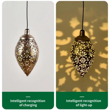 Load image into Gallery viewer, Solar Water Drop Light for Outdoor Environments