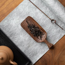 Load image into Gallery viewer, Walnut Wood Handmade Tea Spoon with Carved Handle