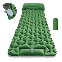 Load image into Gallery viewer, Ultra-Comfort Inflatable Camping Mattress with Integrated Pillow and Pump