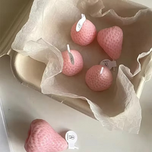 Load image into Gallery viewer, Charming Strawberry Soy Wax Scented Candles - Aromatherapy & Decorative