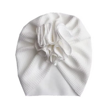 Load image into Gallery viewer, Soft Flower Turban Hat for Baby Girls