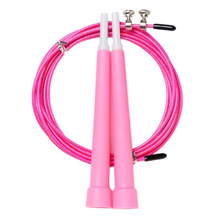 Load image into Gallery viewer, Adjustable Speed Jump Rope with Steel Wire for Fast Workouts and Home Fitness
