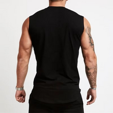 Load image into Gallery viewer, Men's Muscle Fit Sleeveless Workout Tank Top
