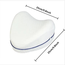 Load image into Gallery viewer, White Replacement Pillowcases for Leg Contour Pillows, Soft Washable Zipper Covers, 2 Pack