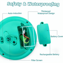 Load image into Gallery viewer, Interactive Astronaut Bath Toy with Automatic Water Spray, Lights, and Music