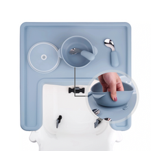 Load image into Gallery viewer, Full Cover Silicone High Chair Placemat for Baby Feeding and Mess-Free Dining