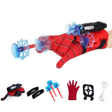 Load image into Gallery viewer, Spider Hero Web Emitter Glove Toy with Soft Recyclable Foam Darts for Kids