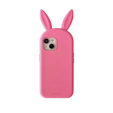 Load image into Gallery viewer, Cute 3D Bunny Ears Silicone Phone Case