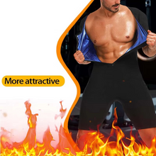 Load image into Gallery viewer, Men's 3 In 1 Heat Trapping Sauna Sweat Suit for Fitness