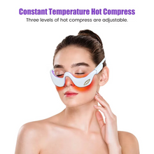 Load image into Gallery viewer, Under Eye Red Light Therapy Massager Glasses Microcurrent Eye Device for Dark Circles and Puffiness