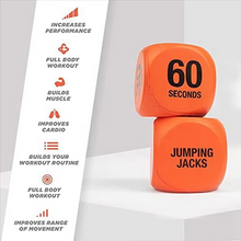 Load image into Gallery viewer, Exercise Dice Set for Full Body Workouts and Cardio Training