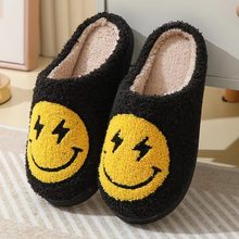 Load image into Gallery viewer, Cozy Cartoon Fluffy Platform Slippers for Women and Men – Plush Winter Indoor Cotton Comfort with Non-Slip Sole