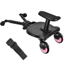 Load image into Gallery viewer, Twin Stroller Ride Along Standing Board with Detachable Seat