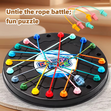 Load image into Gallery viewer, Rope Puzzle Challenge Game for Kids Logic and Problem Solving Toy