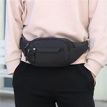 Load image into Gallery viewer, Unisex Waterproof Canvas Waist and Crossbody Bag for Outdoor Sports
