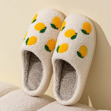 Load image into Gallery viewer, Cozy Fruit Cartoon Women’s Slippers - Warm Cotton Indoor Non‑Slip Comfort Shoes
