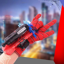 Load image into Gallery viewer, Spider Hero Web Emitter Glove Toy with Soft Recyclable Foam Darts for Kids