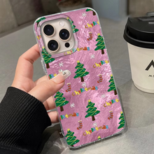 Load image into Gallery viewer, Couple Christmas Tree Girls Phone Case Shockproof Fashion Cover