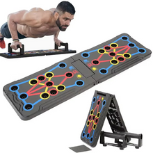 Load image into Gallery viewer, Portable Foldable Push Up Board for Full Body Home Workouts