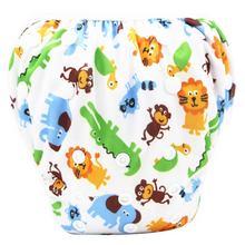 Load image into Gallery viewer, Reusable Adjustable Baby Swim Diaper Waterproof Cloth Pool Pant