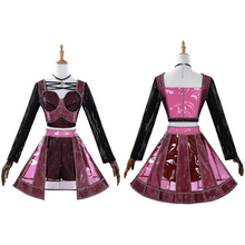 Load image into Gallery viewer, Renaissance Queen Cosplay Costume Women’s Tudor Style Dress for Theater, Cosplay, and Halloween