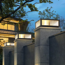 Load image into Gallery viewer, Elegant LED Solar & Electric Outdoor Lighting Solution