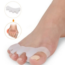 Load image into Gallery viewer, Soft Silicone Toe Separators for Bunion Relief and Alignment, 1 Pair