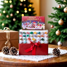 Load image into Gallery viewer, Christmas Advent Calendar 24 Days Rock and Crystal Collection for Kids
