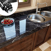 Load image into Gallery viewer, Marble Self Adhesive Waterproof Wallpaper for Bathroom, Kitchen, and Countertops