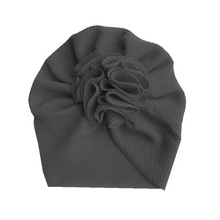 Load image into Gallery viewer, Soft Flower Turban Hat for Baby Girls