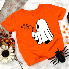 Load image into Gallery viewer, Kids Halloween Funny Print T-Shirt for Boys and Girls