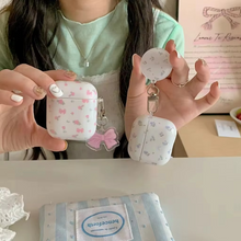 Load image into Gallery viewer, Stylish Small Flowers Bowknot Cartoon Pendant Case for AirPods
