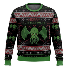 Load image into Gallery viewer, Cthulhu Myth Christmas Sweater, 3D Printed Holiday Hoodie for Men