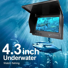 Load image into Gallery viewer, Portable 1080P HD Fish Finder Underwater Camera with 4.3 Inch LCD and Night Vision