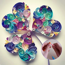 Load image into Gallery viewer, Quilling Paper Tool Set with Slotted Pen, Tweezers, Needle Pins, and Craft Accessories – 7, 6, or 12 Piece Kit