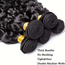 Load image into Gallery viewer, Brazilian Kinky Curly Human Hair Extensions – 100% Unprocessed Human Hair Bundles, Natural Jerry Curly Style, 8–30 Inches, 1/3/4 Piece Sets