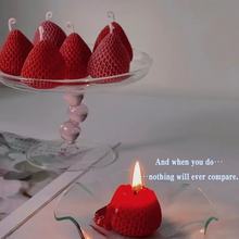 Load image into Gallery viewer, Charming Strawberry Soy Wax Scented Candles - Aromatherapy & Decorative