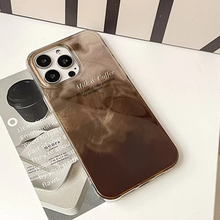 Load image into Gallery viewer, Retro Brown Gradient Glacier Pattern Phone Case