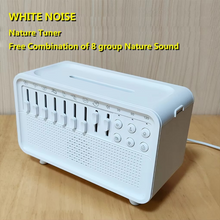 Load image into Gallery viewer, 3-in-1 Bluetooth Speaker with White Noise, Night Light, and Humidifier