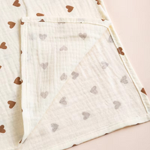 Load image into Gallery viewer, Soft Cotton Muslin Baby Swaddle Blanket for Newborns 39x39in