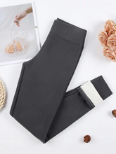 Load image into Gallery viewer, Women's High Waist Velvet Thermal Leggings
