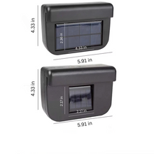 Load image into Gallery viewer, Solar-Powered Car Ventilation Fan for Odor and Smoke Elimination
