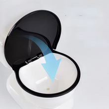 Load image into Gallery viewer, 20oz Cat Toilet-Style Automatic Water Dispenser Bowl