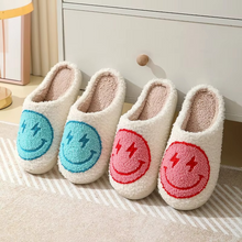 Load image into Gallery viewer, Cozy Cartoon Fluffy Platform Slippers for Women and Men – Plush Winter Indoor Cotton Comfort with Non-Slip Sole